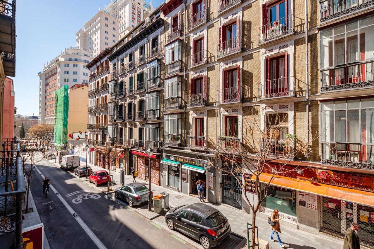 Centrico Plaza Espana - Gran Via Madrid Exteriör bild